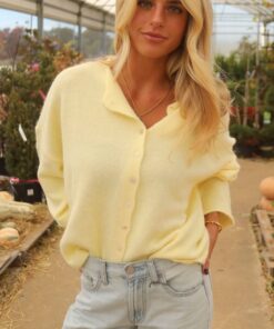 beat of your heart cardigan - butter