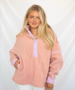 you know the one sherpa pullover