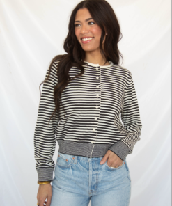 crisp lines cardigan